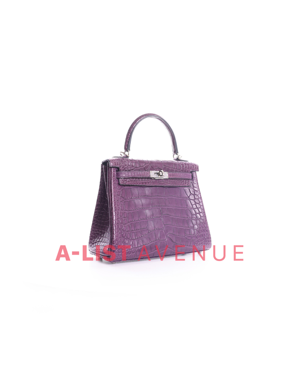 Hermès Niloticus Crocodile Kelly Sellier 25