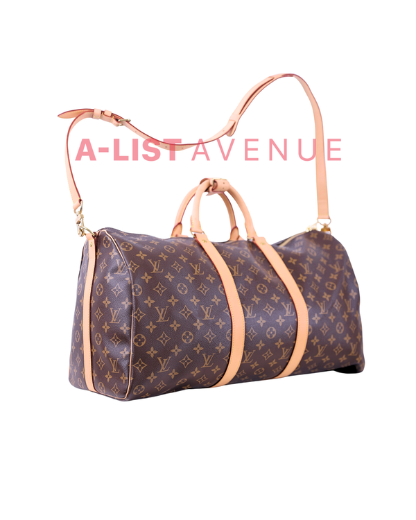 LV Keepall Monogram Bandoulière 50