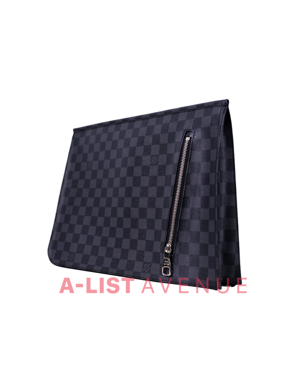 LV Damier Graphite Canvas Poche Documents