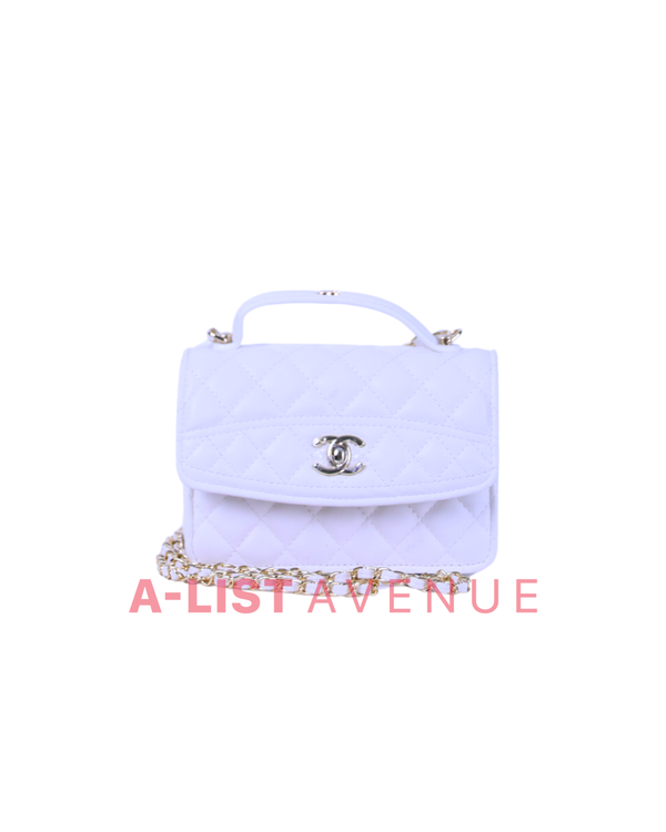 VVIP Chanel 3in1 Square Bag White