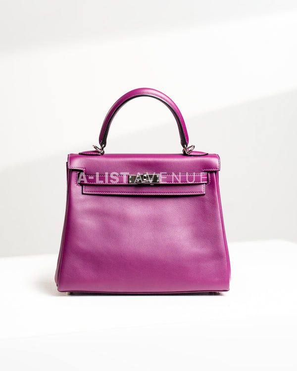 Hermes Kelly Retourne 25 Anemone PHW