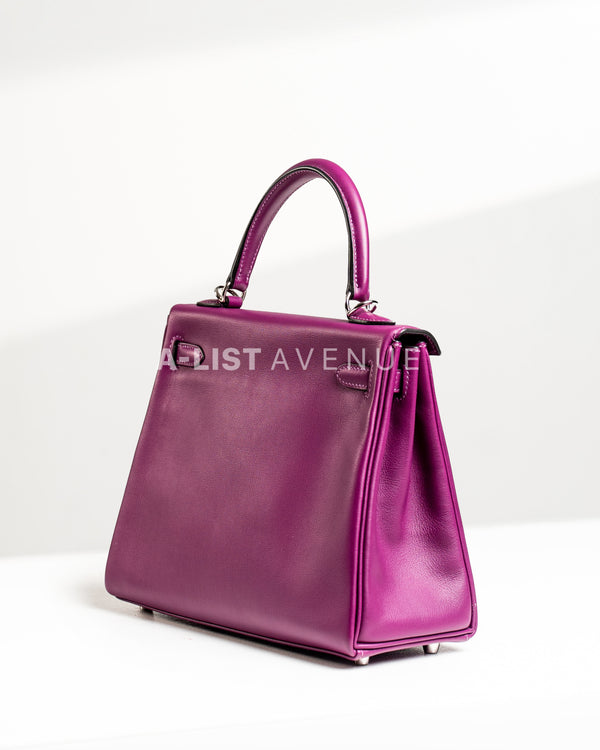 Hermes Kelly Retourne 25 Anemone PHW