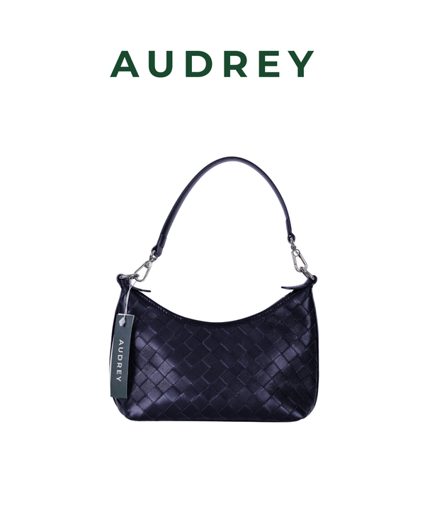 C16 AUDREY Lambskin Kili Bag in Black