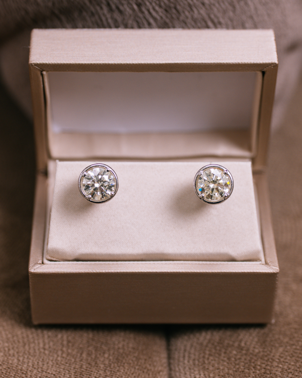 Natural Diamonds 3+ Carats Each Earring