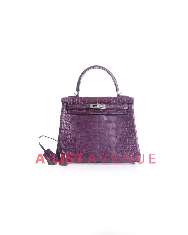Hermès Niloticus Crocodile Kelly Sellier 25
