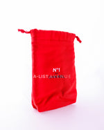Chanel Drawstring Pouch Red