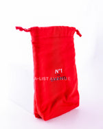 Chanel Drawstring Pouch Red
