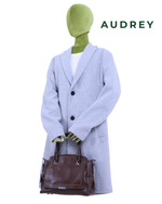 A13 AUDREY Premium Leather Bag Dark Brown