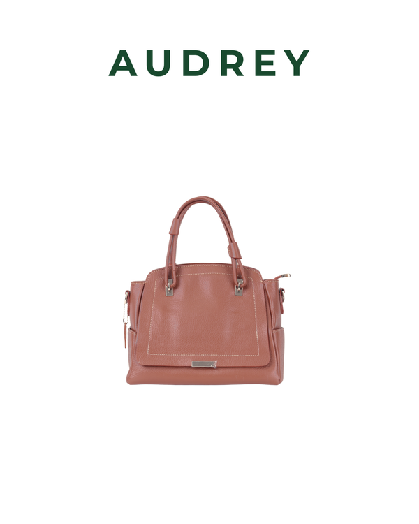A13 AUDREY Premium Leather Bag Brown