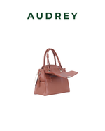 A13 AUDREY Premium Leather Bag Brown