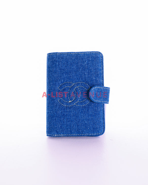 Chanel Denim Passport Holder