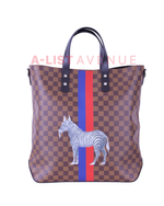 LV Savane Damier Ebene Zebra Atlas Tote