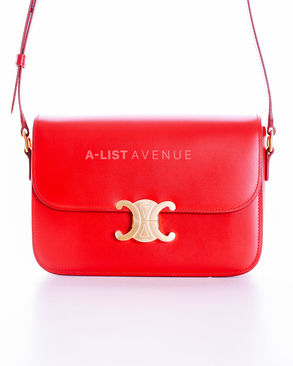 Celine Classique Triomphe Red