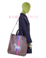 LV Savane Damier Ebene Zebra Atlas Tote