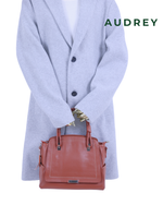 A13 AUDREY Premium Leather Bag Brown