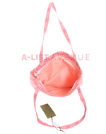 Gucci Pineapple Songs Tote Bag Pink