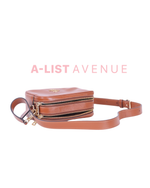 Coach Carey Crossbody Bag in Gold/ Cinnamon