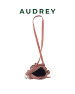 B27 AUDREY Premium Leather Sling Bag Caramel