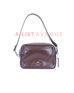 Coach Carey Crossbody Bag in Dark Brown