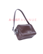 Coach Carey Crossbody Bag in Dark Brown