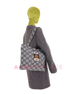 Gucci Pineapple Songs Tote Bag Gray