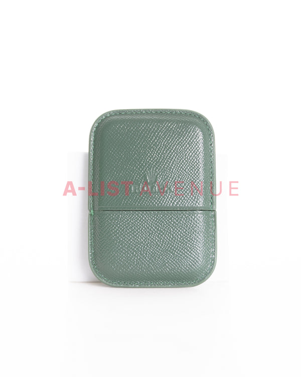 Rolex Multi Card holder Green