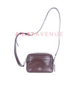 Coach Carey Crossbody Bag in Dark Brown
