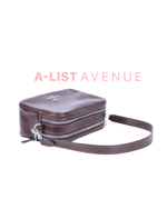 Coach Carey Crossbody Bag in Dark Brown