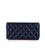 Chanel Long Wallet Black