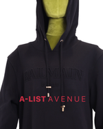Balmain  #390 Hoodie Black