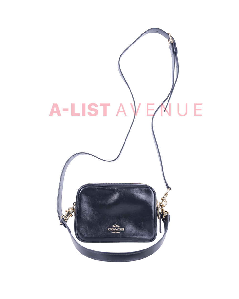 Coach Carey Crossbody Bag in Black