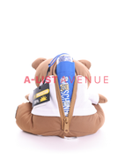 Moschino Teddy Bear Retractable Umbrella Set in Blue