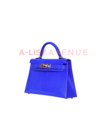 Hermes Mini kelly Blue PHW