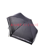 Moschino Teddy Bear Retractable Umbrella Set in Black