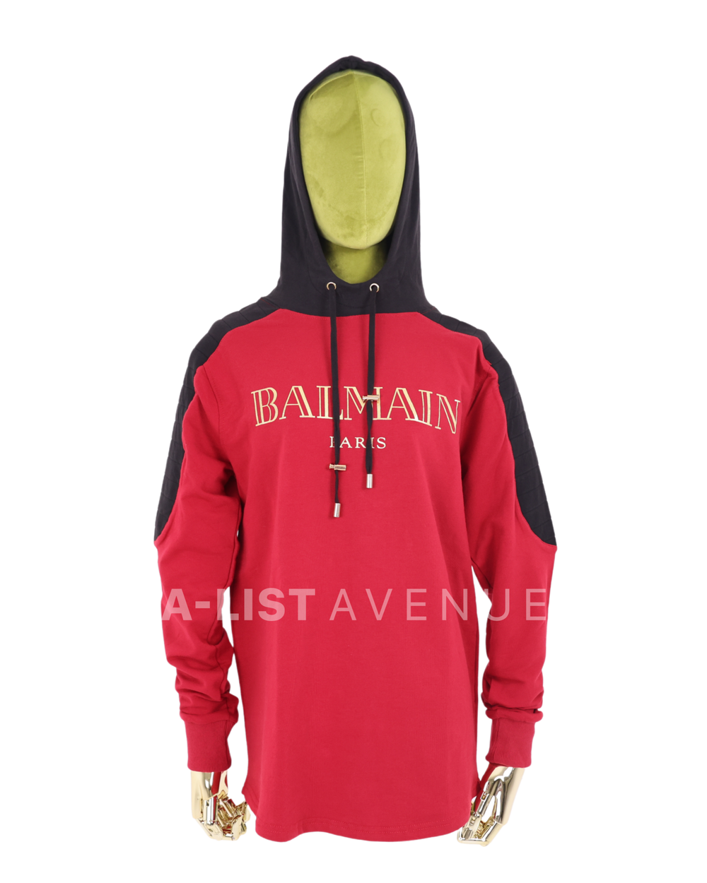 Balmain #351 Red/ Black Jacket