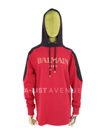 Balmain #351 Red/ Black Jacket