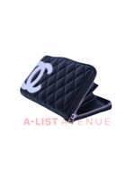 Chanel Long Wallet Black
