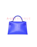 Hermes Mini kelly Blue PHW