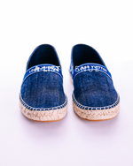Louis Vuitton Bidart Denim Espadrilles Size 39.5