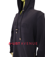 Balmain  #390 Hoodie Black