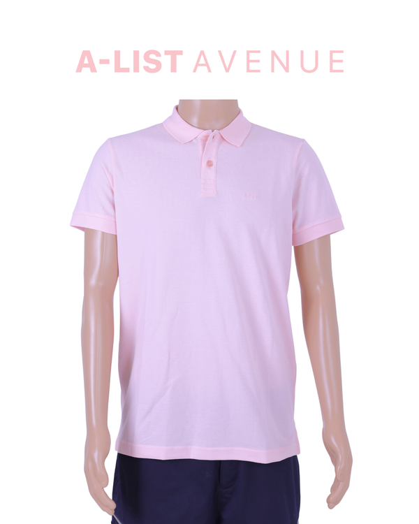 Boss Polo Shirt in Pink