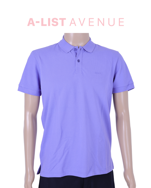 Boss Polo Shirt in Purple