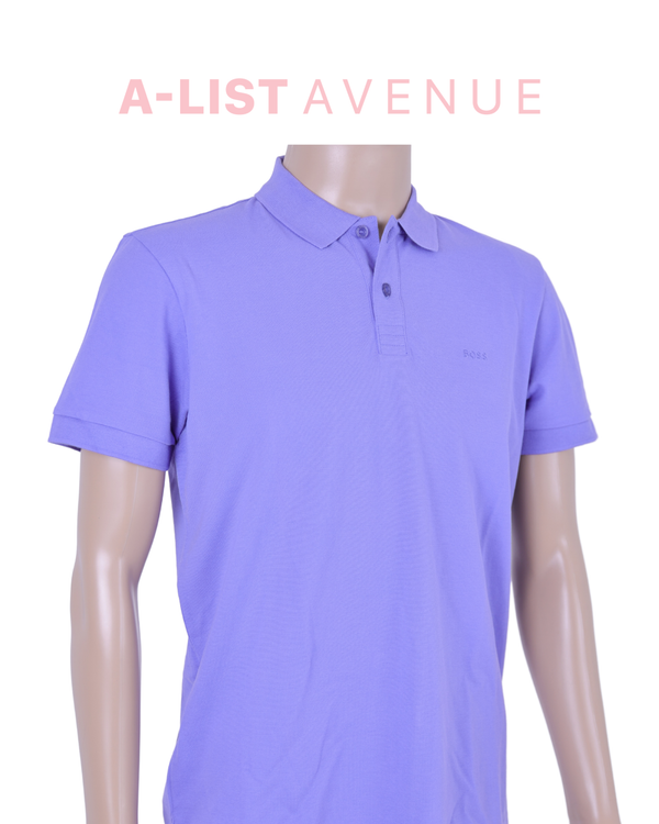 Boss Polo Shirt in Purple