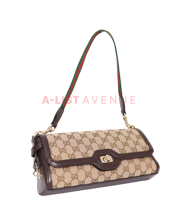 Gucci Luce Shoulder Bag in GG Monogram Canvas