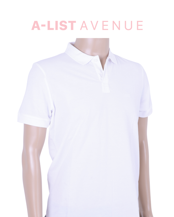 Boss Polo Shirt in White