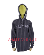 Balmain #064 Black Stripes Hoodie