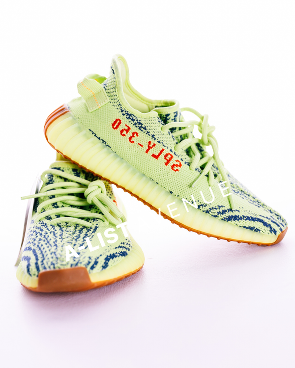 Adidas Yeezy Boost 350 V2 Semi Frozen Yellow Size 36