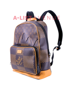 LV x Nigo Campus Limited Edition Giant Damier And Monogram Canvas Backpack
