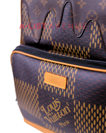 LV x Nigo Campus Limited Edition Giant Damier And Monogram Canvas Backpack