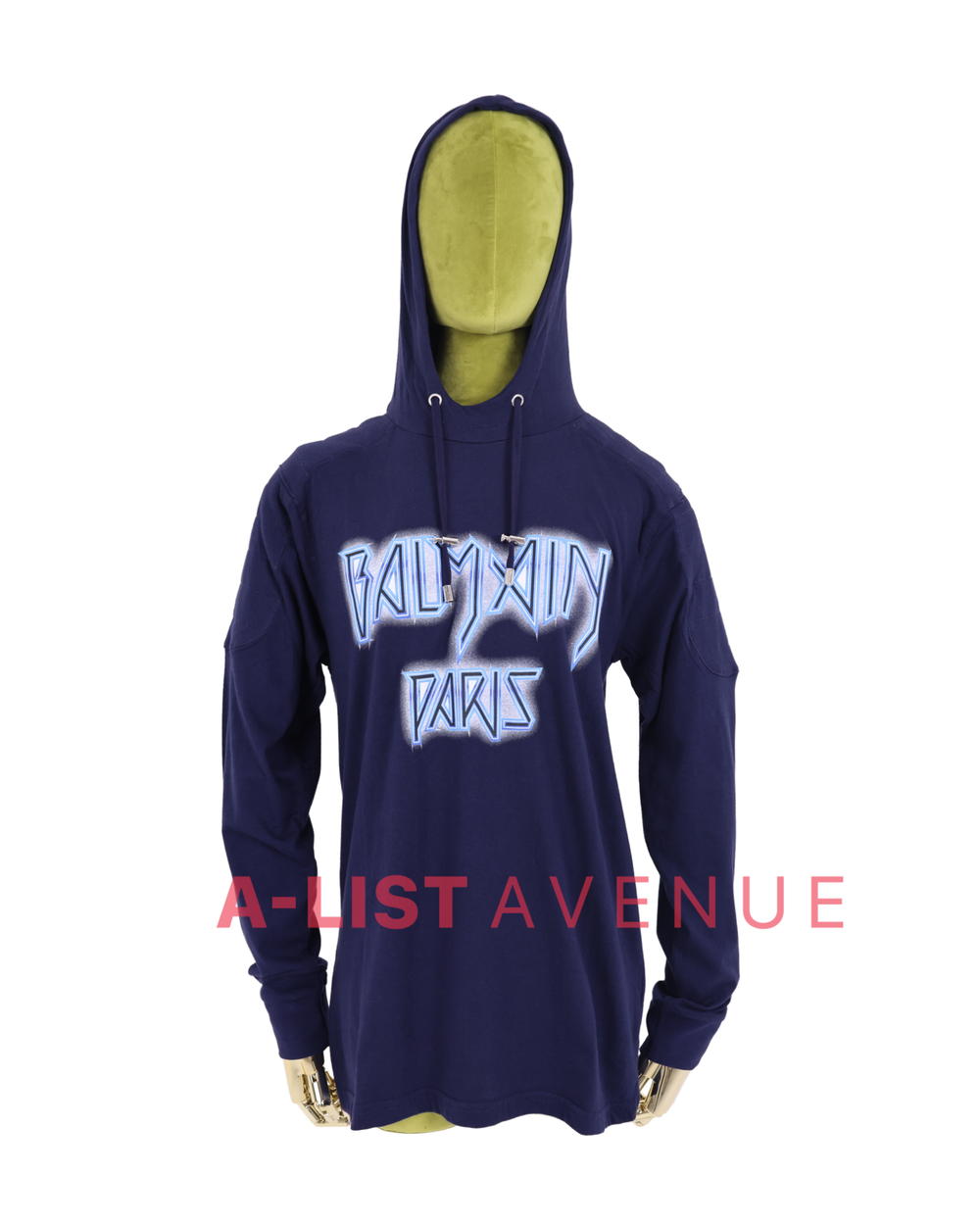 Balmain #057 Navy Blue Hoodie